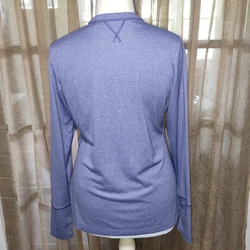 Women's Nike Golf Sport DRI-FIT Long Sleeve Purple Top Size L. NWOT._2